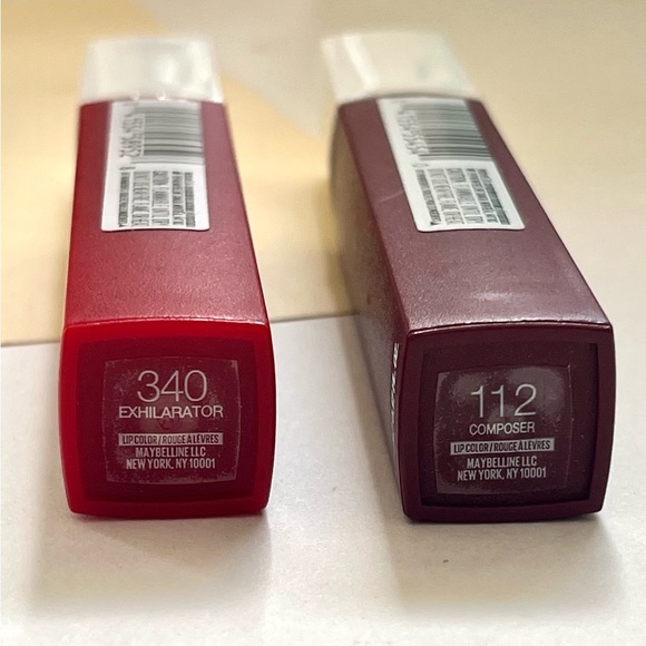 🏷️Maybelline Super Stay red Exhilarator #340 matte finish liquid ink lipstick💄 - Picture 9 of 12
